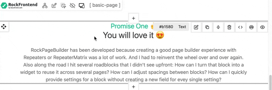 RockPageBuilder - Drag & Drop Sortable
