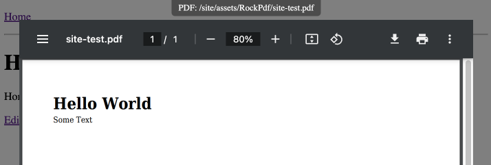 RockPdf - mPDF