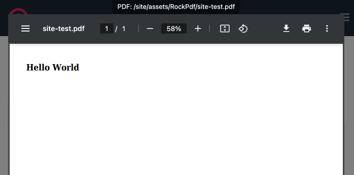 RockPdf - Page Dimensions - Handling Different Page Margins using @page and <pagebreak>