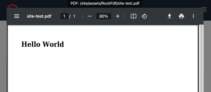 RockPdf - Preview Features